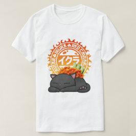 イクラ・サケの卵すし猫 Tシャツ