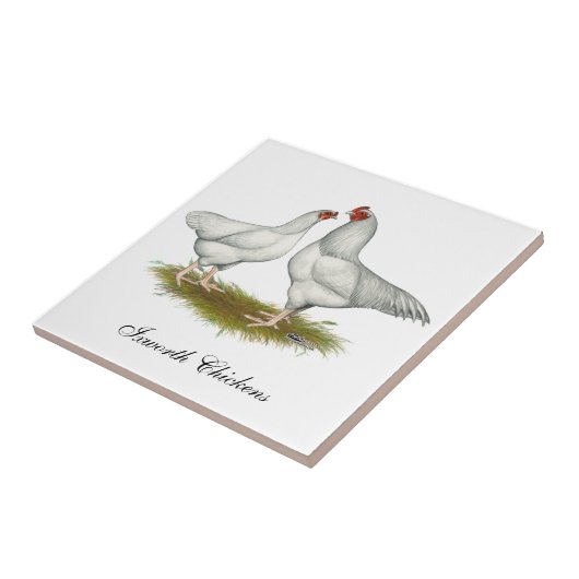 イクワース鶏 タイル (側面)