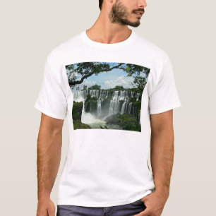 イグアスの滝のパノラマ式 Tシャツ