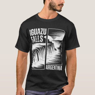 イグアスーの滝: イグアスー アルゼンチン Tシャツ