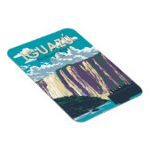 イグアス国立公園アルゼンチントラベルアートヴィンテージ マグネット (右側)