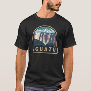 イグアス国立公園アルゼンチントラベルアートヴィンテージ Tシャツ