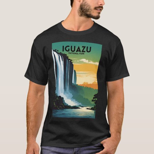 イグアス国立公園ヴィンテージ Tシャツ (正面)