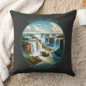 イグアス滝アルゼンチン クッション (ブランケット)