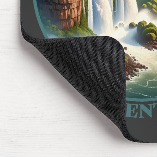 イグアス滝アルゼンチン マウスパッド (コーナー)