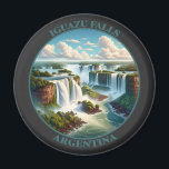 イグアス滝アルゼンチン マグネット<br><div class="desc">イグアス秋は、アルゼンチンとブラジルのイグアス川縁どの滝である。</div>