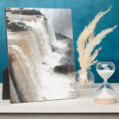 イグアス滝ズブラジルル フォトプラーク (側面)