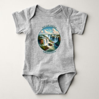 イグアス滝 アルゼンチン ベビーボディスーツ