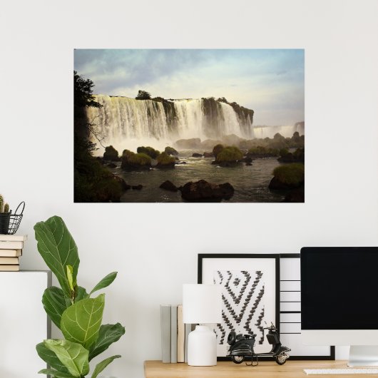 イグアス滝 ポスター (ホームオフィス)