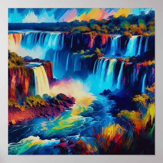 イグアス滝 ポスター (正面)