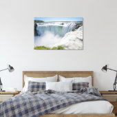 イグアス秋ズ，悪魔の喉，アルゼンチン キャンバスプリント (インサイチュ (寝室))