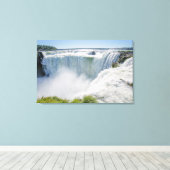 イグアス秋ズ，悪魔の喉，アルゼンチン キャンバスプリント (インサイチュ (ウッドフロア))