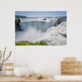 イグアス秋ズ，悪魔の喉，アルゼンチン ポスター (キッチン)