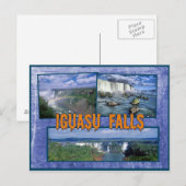 イグアス秋ブラジル ポストカード (正面/裏面)