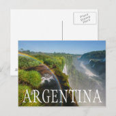 イグアス秋国立公園，アルゼンチン ポストカード (正面/裏面)
