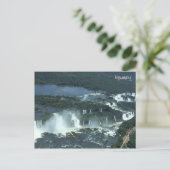 イグアス秋 – 空中表示 ポストカード (スタンド正面)