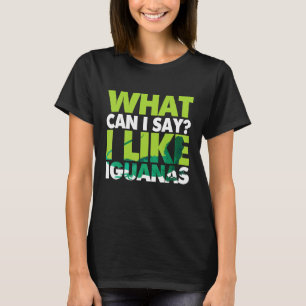 イグアナが好きだと言える Tシャツ