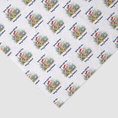 イグアナが聖降誕祭のお目出度う白を祈る 薄葉紙 (詳細)