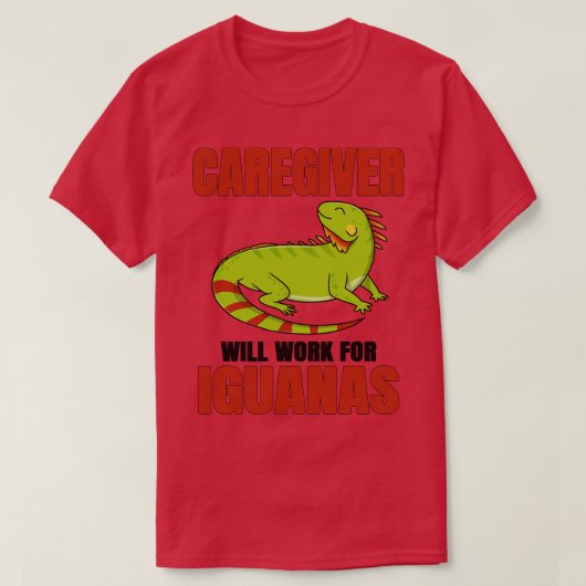 イグアナに行く者 Tシャツ (デザイン正面)