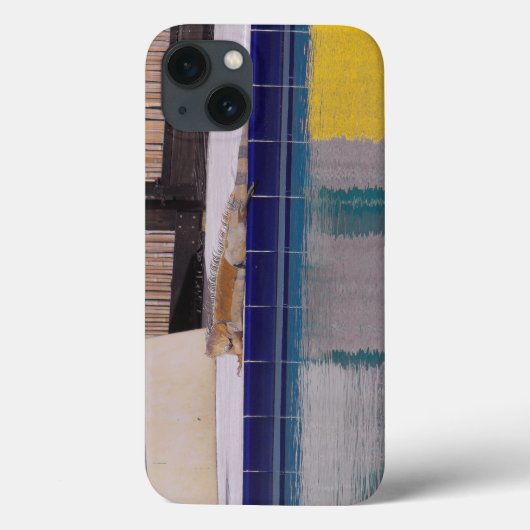 イグアナのプール Case-Mate iPhoneケース (裏面)