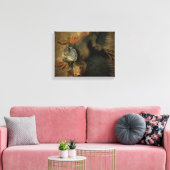 イグアナのペドロ0768アート キャンバスプリント (インサイチュ (リビング))