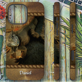 イグアナのペドロ0768 iPhone 16 PRO MAXケース