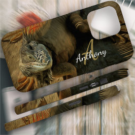 イグアナのペドロ0768 iPhone 15 PRO MAXケース