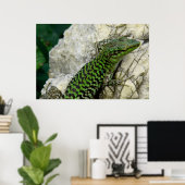 イグアナのポスター ポスター (ホームオフィス)