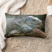 イグアナの装飾用クッション ランバークッション (ブランケット)