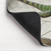 イグアナのmousepad マウスパッド (コーナー)