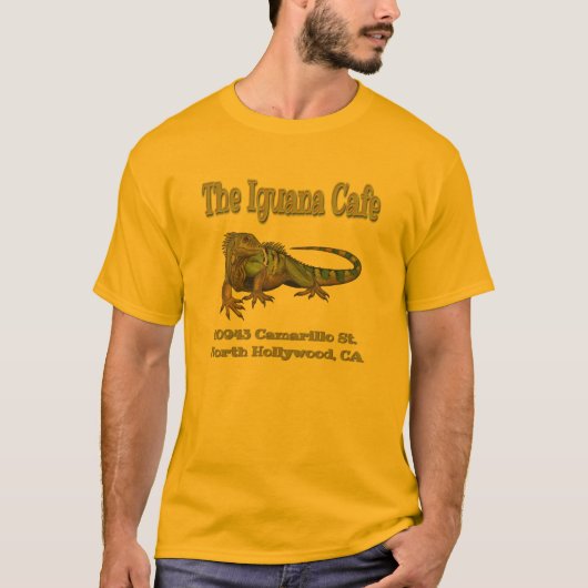 イグアナカフェ Tシャツ (正面)
