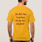 イグアナカフェ Tシャツ (裏面)