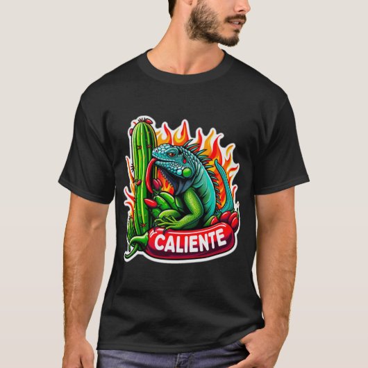 イグアナカリエンテ7 Tシャツ (正面)
