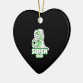 イグアナサイレン セラミックオーナメント (左)