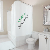 イグアナスタイリッシュバスラウンジシャワーカーテン シャワーカーテン (インサイチュ)