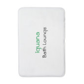 イグアナスタイリッシュバスラウンジバスマット バスマット (正面縦)