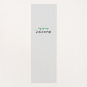 イグアナスタイリッシュヨガラウンジフィットネスマット ヨガマット (正面)