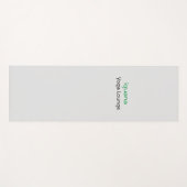 イグアナスタイリッシュヨガラウンジフィットネスマット ヨガマット (正面(横))