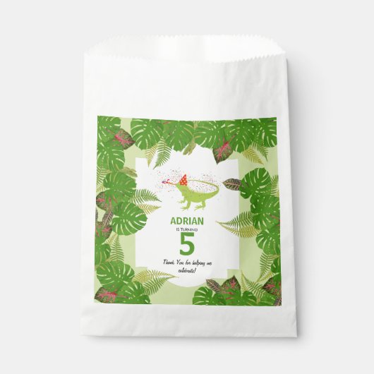 イグアナトカゲ動物愛護会 フェイバーバッグ (正面)