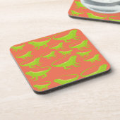 イグアナトカゲ模様 コースター (左側)