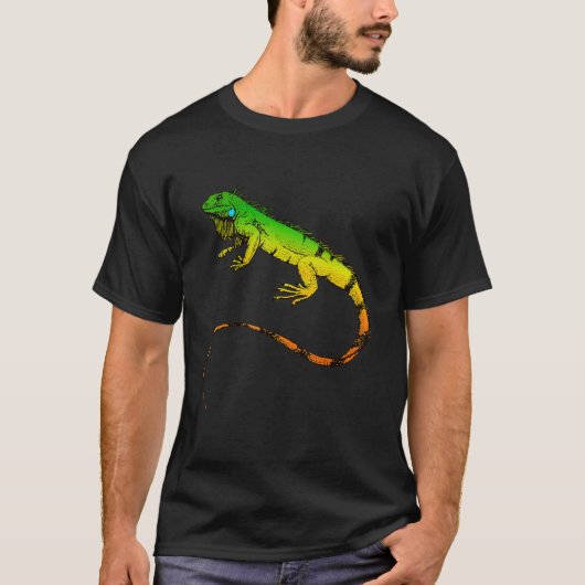 イグアナトカゲ美しいイグアナの贈り物 Tシャツ (正面)