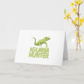 イグアナハンター カード (黄色い花)
