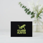 イグアナハンター 名刺 (スタンド正面)
