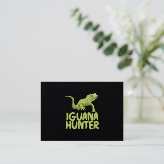 イグアナハンター 名刺 (スタンド正面)