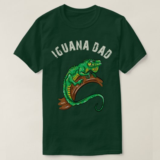 イグアナパパ Tシャツ (デザイン正面)