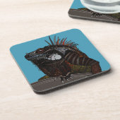 イグアナブルー コースター (左側)