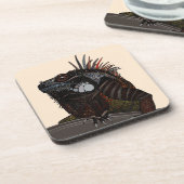 イグアナベージュ色 コースター (左側)