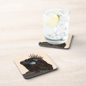 イグアナベージュ色 コースター (右側)