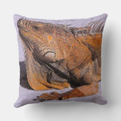 イグアナポートレート クッション (裏面)