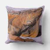 イグアナポートレート クッション (正面)